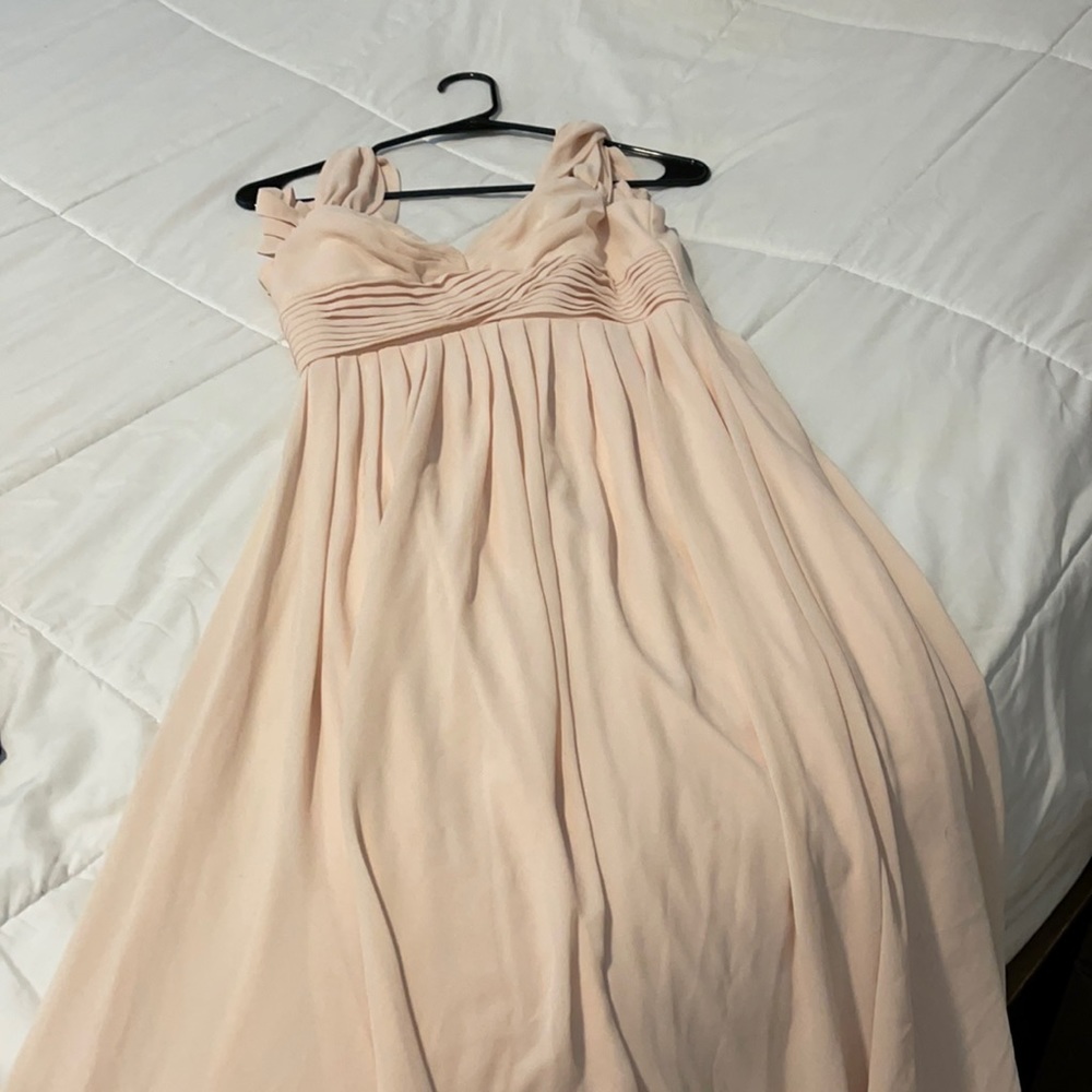 Lulu beautiful blush pink dress float